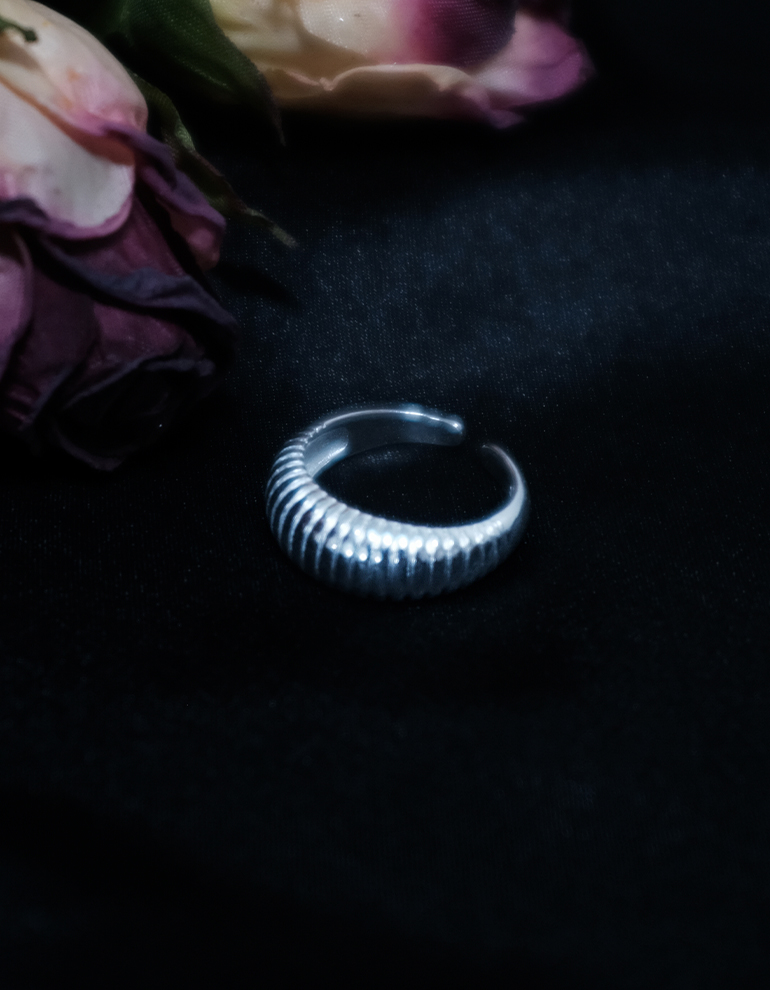 92.5 white silver ring [화이트 실버 반지]