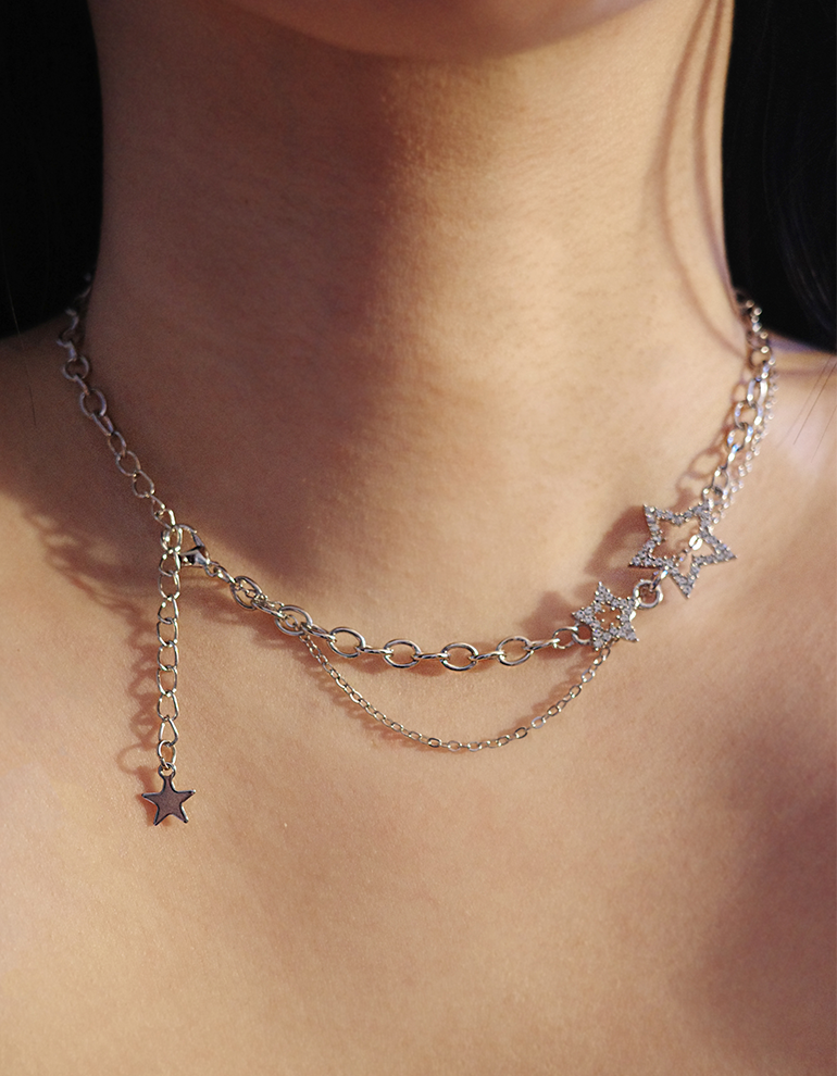twinkle star necklace [y2k 스타 별 목걸이]