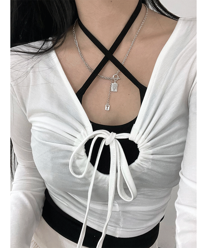 u&amp;me necklace (92.5 silver)